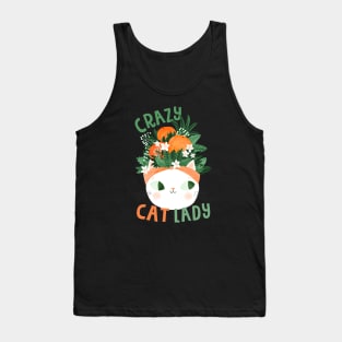 Crazy cat lady Tank Top